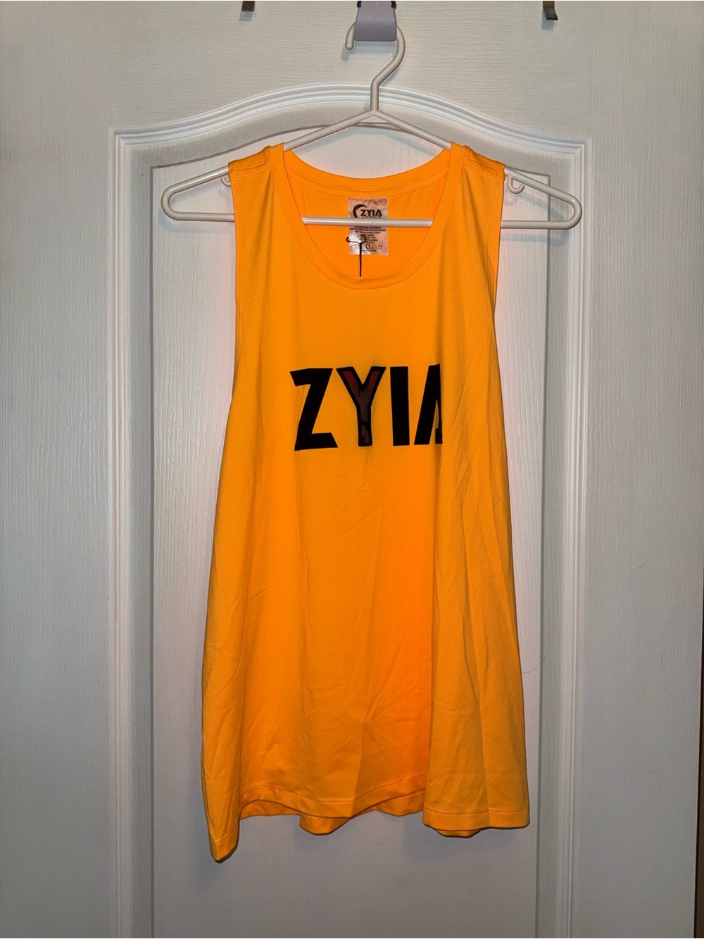 Zyia Active Y Bengal Tank Top Mesh Muscle Sleeveless Small